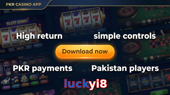 Main screen of Luckyi8 gamedownload page for PK players